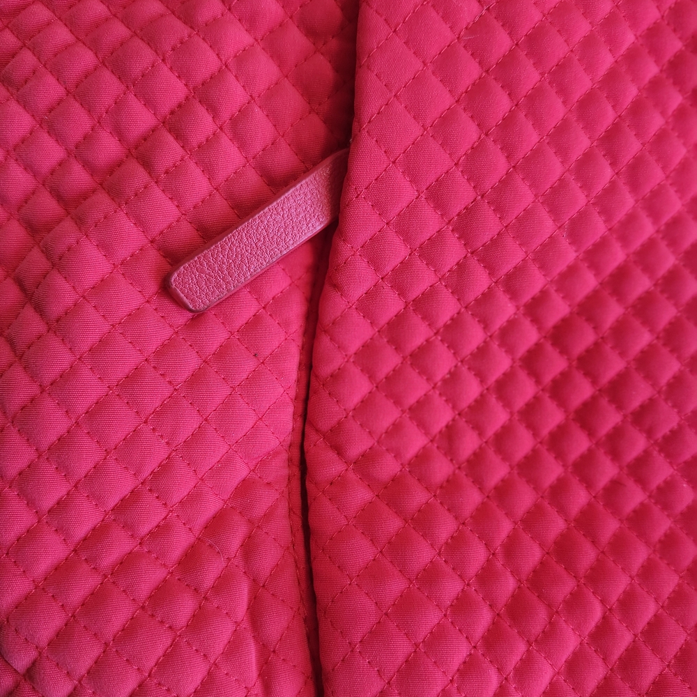 Quilted Red Tote Bag - Picture 8 of 12